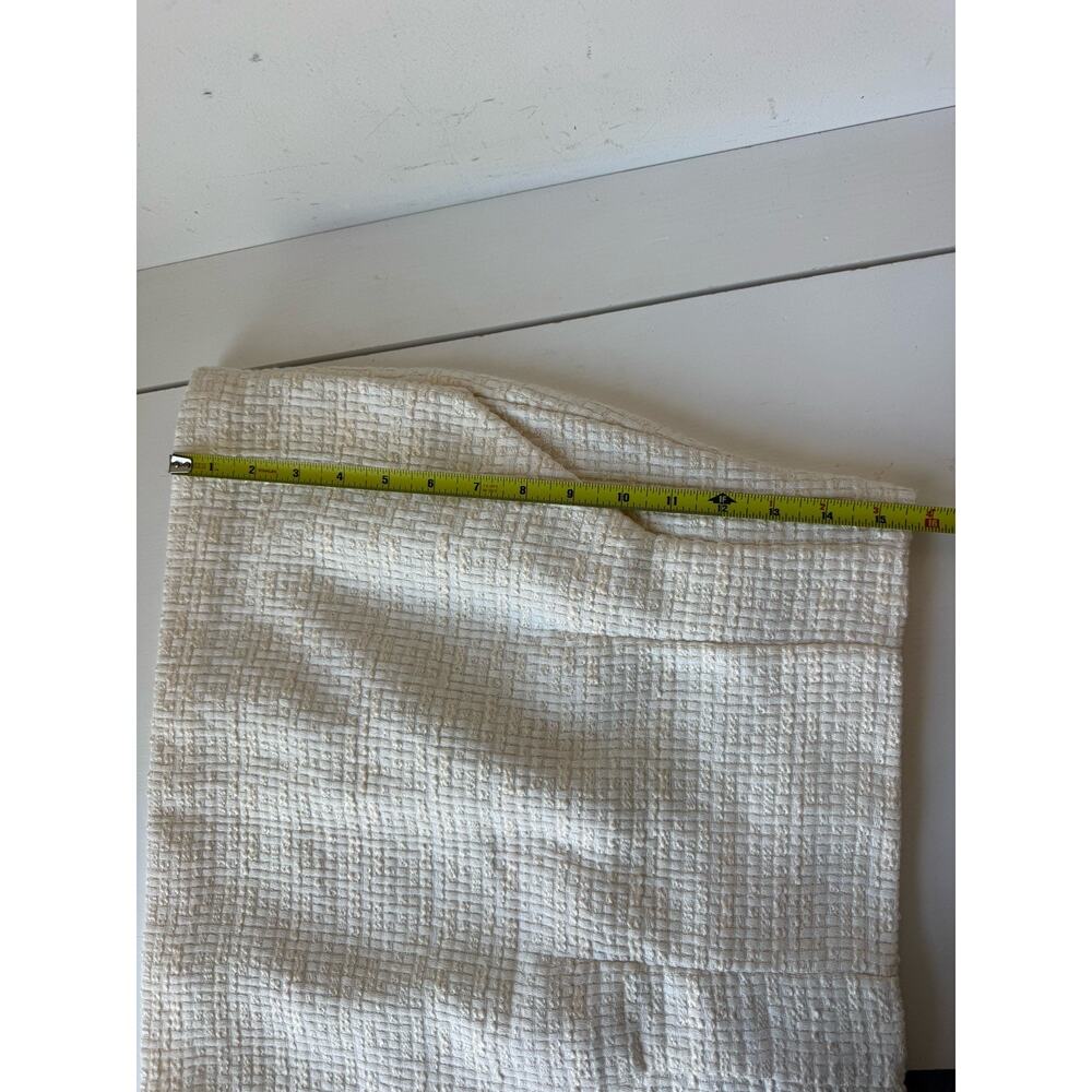 Anthropologie Cream Bouclé Midi Skirt - Picture 7 of 7